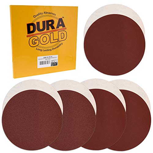 Disques abrasifs anti-encrassement Dura-Gold PSA de 25,4 cm pour lisser les joints de plâtre