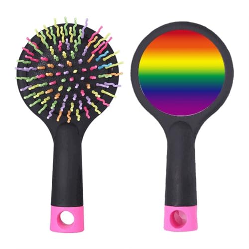 Brosse à cheveux démêlante LGBT pour un coiffage matinal rapide sans douleur