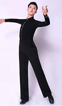 Amazon.co.jp: bralafiaメンズ ラテン用ズボン ラテンパンツ