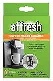 Affresh W10355052 Coffee Maker Cleaner, 3 Tablets | Compatible with multi-cup coffeemakers and single serve brewers
