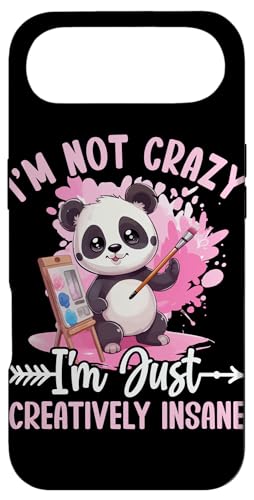 I'm Not Crazy I'm Just Creative Insane �X�}�z�P�[�X iPhone Air �p