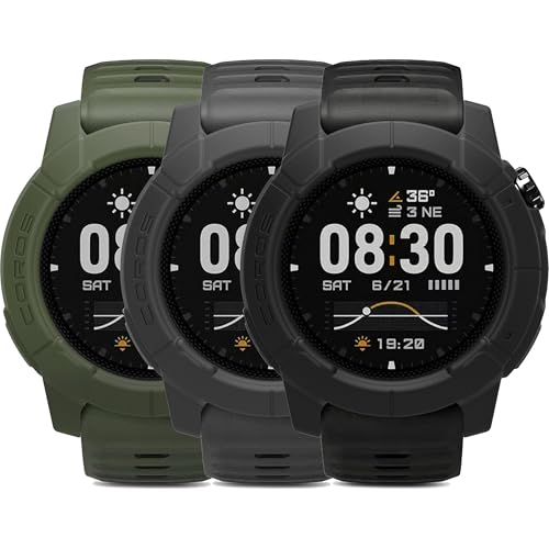 NineXuan �V���R���P�[�X COROS Nomad Outdoor Watch�p 6�F Coros Nomad �X�}�[�g�E�H�b�`�p�ی�P�[�X�J�o�[ (�S3�F A)