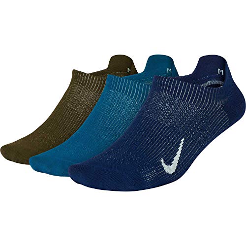 Nike Women's 3 Pair Pack Everyday Plus Lightweight No-Show Socks