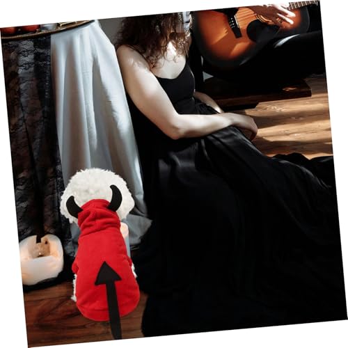 Disfraz para perros y gatos Halloween BESPORTBLE S rojo miniatura 5
