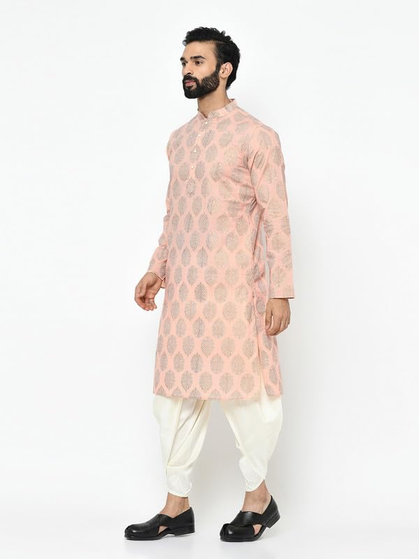 Image of KISAH Men Kurta Dhoti Set