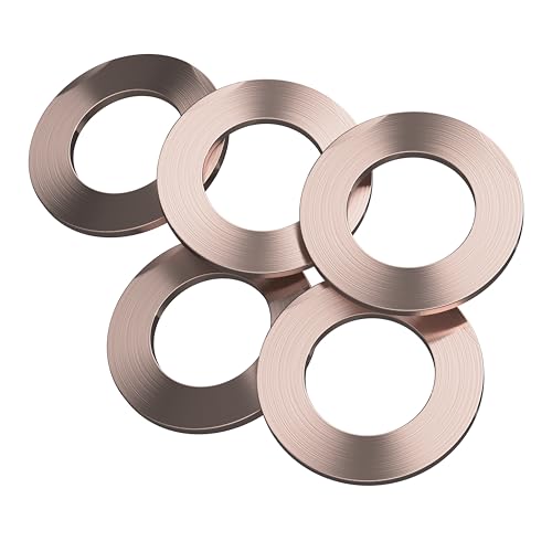 Image of GoldPlug SW01-CU 1 /2 inch & 12mm ID Copper Crush Washer Fits AP01 5-Pack | Tried and true Copper Crush Washer