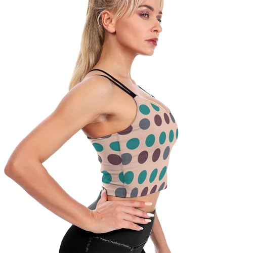 Débardeur de yoga intégré et imprimé bohème chic pour le studio - 4