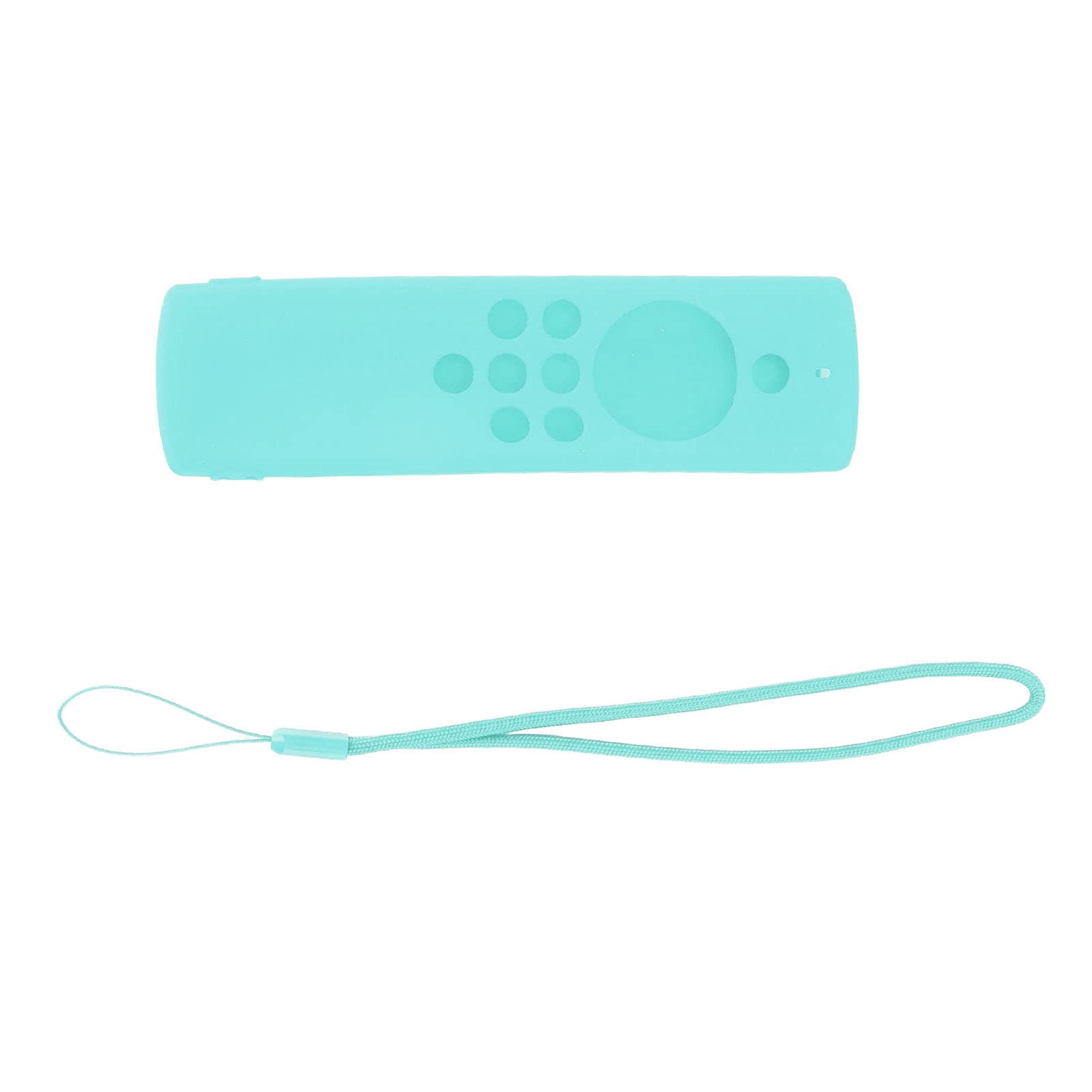 Fire TV Stick Lite Funda de Silicona a Prueba de Golpes para Mando a Distancia Protector Respetuoso con la Piel para Niños y Mascotas Funda Lavable Mando Distancia (Verde Menta)