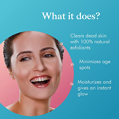 Coco Soul Face Scrub with Coconut & Ayurveda |Gentle Exfoliation | Deep Pore Cleansing | Revitalizing & Tan Removal | Silicones, Mineral Oil, Paraben & Sulphate Free | Vegan | 100g - Image 3