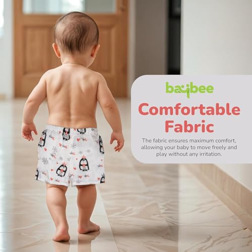 Image of BAYBEE New Born Baby Clothes Muslin Cotton Dress for Kids | Soft, Breathable Half Pant Set | Unisex, Comfortable & Stylish | Perfect for Sensitive Skin | Baby Shower Gift (Pack of 5) (Multi, L)