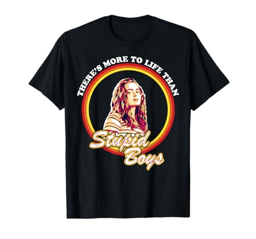 Netflix Stranger Things Max More To Life Than Stupid Boys Short Sleeve T-Shirt