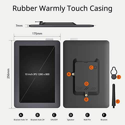 Digital Picture Frame Wifi 10.1-Inch - Smart Digital Photo Frame, 1280X800 Hd Ips Touch Screen, 16Gb Storage, Share Photos/Videos Instantly Via Frameo App, Auto-Rotate, Wall Mountable, 2023 New Gray #TOP6