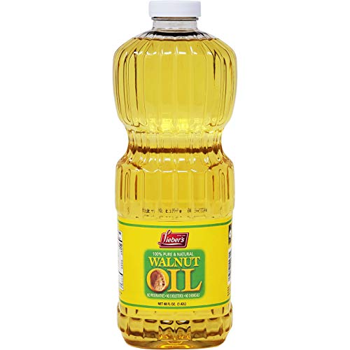 Walnut Oil 100 Percent Pure Kosher Walnut Oil 48 FL OZ 1.42 Liters