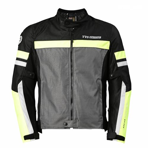 TVS Racing Street Striker Riding Jacket for Men-High Abrasion 600...
