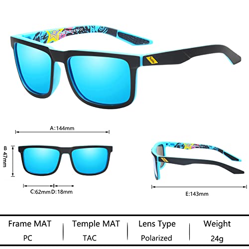 Image of Polarized Sunglasses for Men Fishing Driving Running Sports Glasses Women UV400 Protectiont HD5535