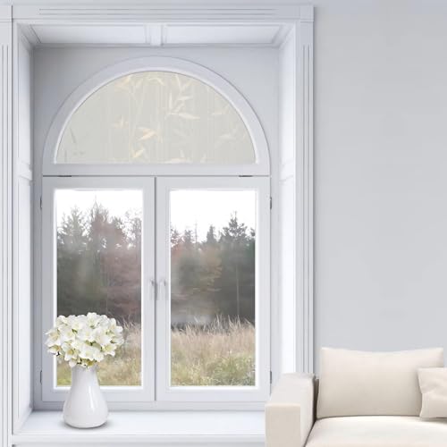 Vinilo decorativo para ventana con diseño de bambú miniatura 3