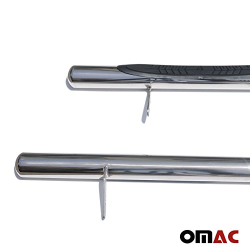 Pedane laterali schweller Ã˜70 mm Aiaio Inox per