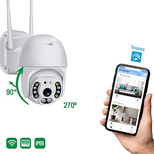 Câmera de Segurança Ip A8 Externa Prova Dágua Wifi Icsee Full Hd 1080p