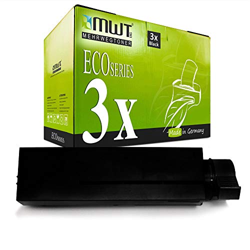 Toner Oki B 411 431 remplace 44574702 noir 3x cartouches imprimante laser d dn plus