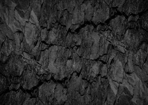 Fondo Fotográfico Tela 7x5ft Negro Piedra Cueva miniatura 2