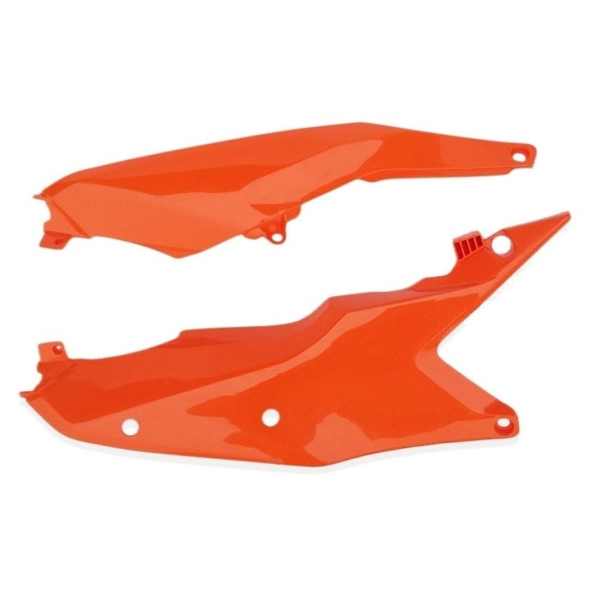 Garde-Boue arrière panneau latéral plastique orange pour moto SXF EX 2023