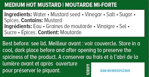 Lowensenf Medium Mustard in Jar, 9.3 Ounce - Thumbnail 3