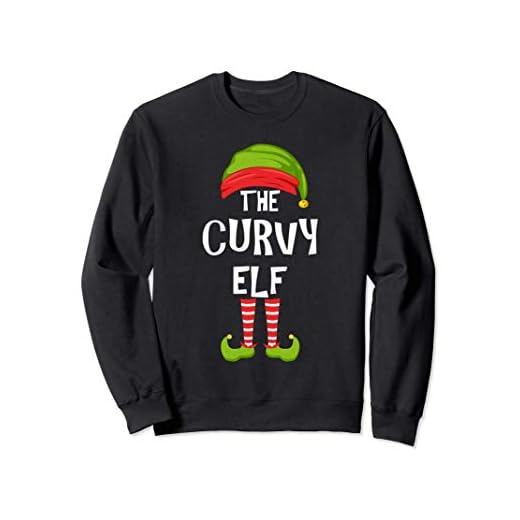 Duende curvo que coincide con la fiesta familiar de Navidad Sudadera