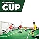 TIPP-KICK Cup 108x71 cm mit Bande – Das spielfertige Set mit 2X Spieler, 2X Torwart, 2X Netztor, 2X Ball I Spielfeld aus Filz