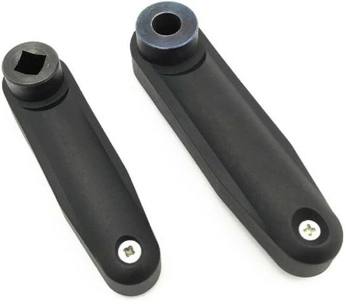 Nylon Hidden Folding Crank Handle with a Round or Square Installation Hole(Round 12 * 100(5pcs))