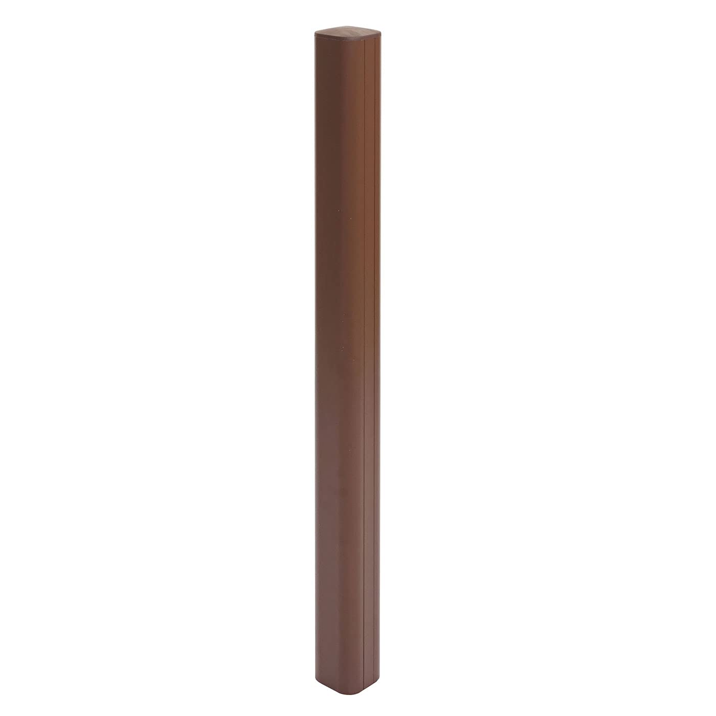 Mendler Aluminiowe słupki Sarthe-WPC, słupki słupki, system wtykowy - 98 cm, brązowy