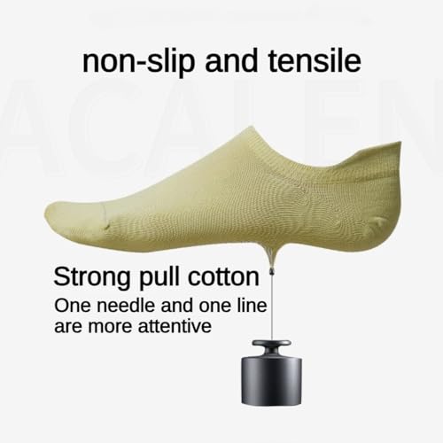 Ankle Socks for Women Pure Cotton No Show Socks Womens with Heel Tab Color Low Cut Soft 5 Pairs 4-8.54