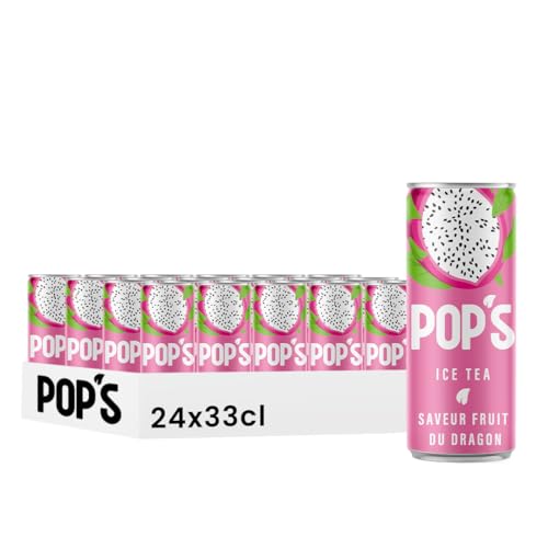 Thé glacé fruit du dragon Pop's pour vos pauses fraîcheur et pique-niques en été