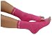 Original Pedi-Sox brand open toe socks : professional grade : Luxury Pink 1 pair