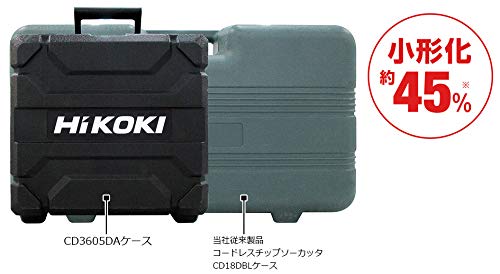 HiKOKI ハイコーキ 36V 充電式チップソーカッタ チップソー180~185mm 蓄電池・充電器・ケース付 CD3607DA(NN) (D6062aaxwY) Amazon | HiKOKI(ハイコーキ) 36V 125mm 充電式 チップソーカッター