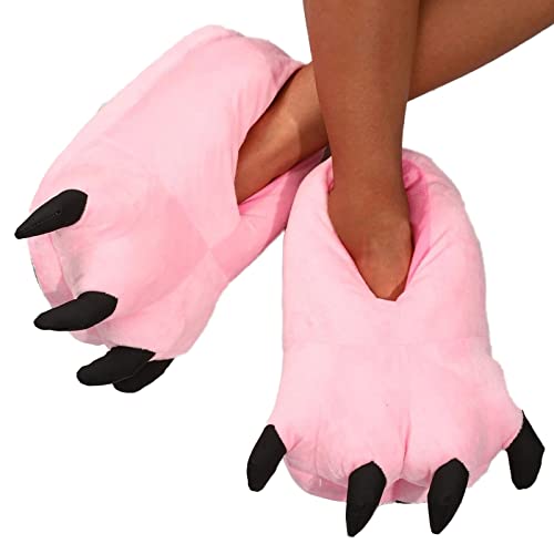 Generic Unisex Soft Plüsch Haus Hausschuhe Tier Kostüm Pfote Claw Schuhe