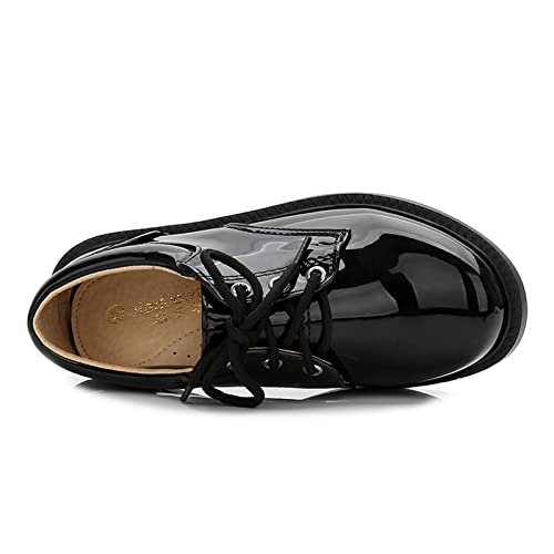 Fashion Summer And Autumn Boys Leather Shoes Boots Thick Soled Student Dress Shoes Performance Shoes Size 12 Boys Shoes4