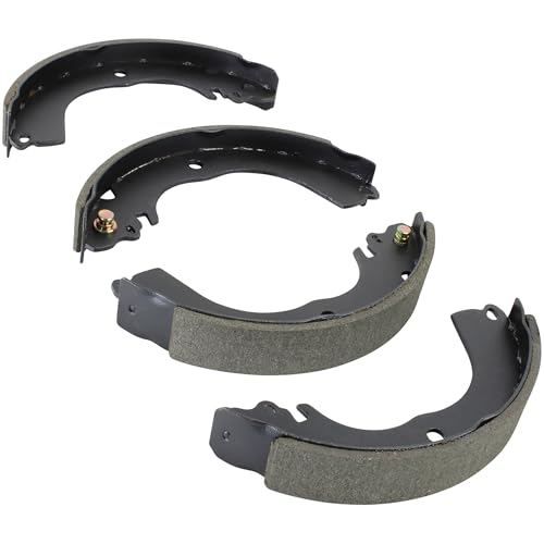 QUALITY-BUILT Rear Drum Brake Shoes FS924 Compatible with 2007-2017 Nissan (Tiida, Versa (1.8L, L4)); 2008-2023 Mitsubishi (i-MiEV, Lancer, Mirage, Mirage G4); 2015-2019 Dodge Attitude