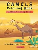  Camels Coloring Book: A Beautiful Collection of Camels Designs For Kids and Adults .