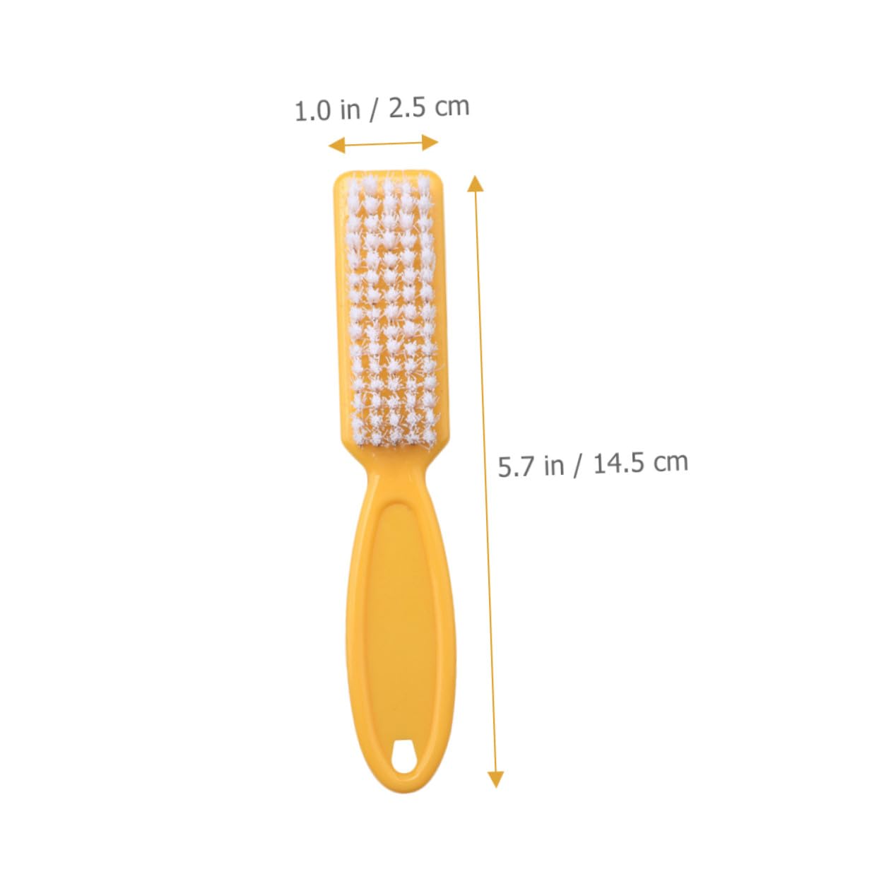 Gatuida 24 Piezas Cepillo de Uñas Agarre Manual Cepillo para Polvo de Uñas Herramientas de Pedicura para Limpieza de Manicura Color Aleatorio