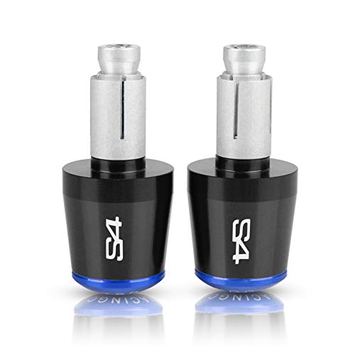 Für Suzuki SV650 S SV 650 SV650 SV650 SFV650 1999-2016 2000 2001 2002 7/8"22mm Motorrad Bar Endkappe Griff Balkenkappe Endstecker Griffe Lenkerenden (Farbe : Colou6)