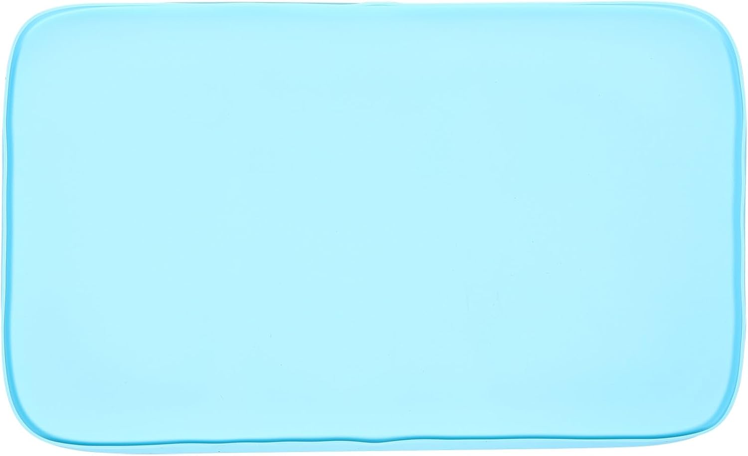 Beavorty Silicone Painting Mat Sturdy Silicone Art Mat with Raised Edges and Artists, Nonstick and Easy to Clean Watercolor Paint Pad Protects Surfaces for School and Studio Use