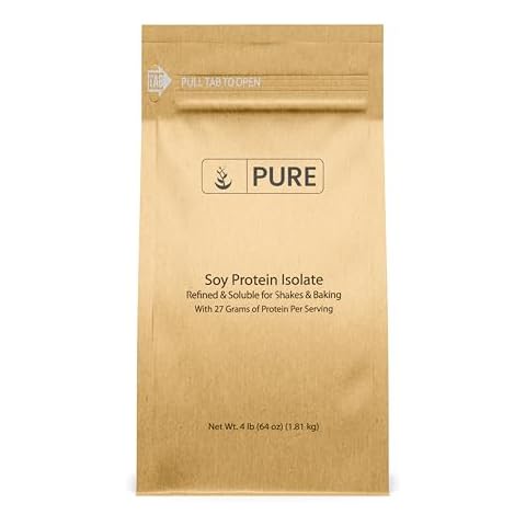 Pure Original Ingredients Soy Protein Isolate (4 lb) Cover