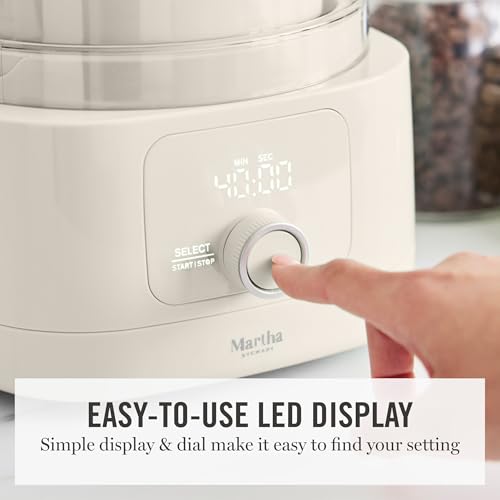 [Prime] $39.99 | Martha Stewart Ice Cream Maker Machine, 2QT Double Insulated Freezer Bowl - image 7