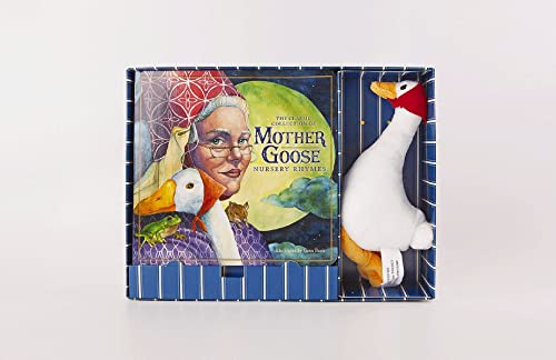 The Mother Goose Plush Gift Set: Featuring Mother Goose Classic Children's Board Book + Plush Goose Stuffed Animal Toy #TOP2