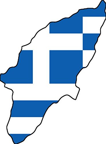 Auto Aufkleber Rhodos - Hochwertiger Vinyl-Sticker Für Dein Fahrzeug