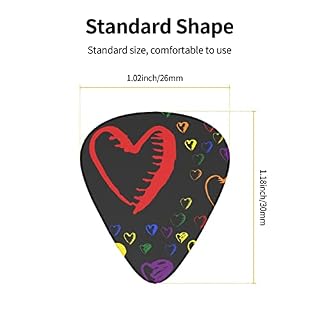 Médiators Guitare 12-Pack Gay Pride Rainbow Guitar Picks Pour Guitare Électrique Guitare Acoustique Diverses Guitares - Les Beatles, Paul McCartney, John Lennon, RIngo Starr, George Harrison Médiators Guitare 12-Pack Gay Pride Rainbow Guitar Picks Pour Guitare Électrique Guitare Acoustique Diverses Guitares – Image 3