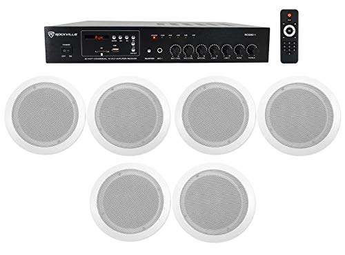 Rockville Commercial Amplifier+6 6.5