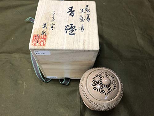 Amazon｜香炉 黒薩摩香炉 ちとせ窯 有水武則 647｜仏壇用香炉