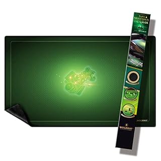WOGAMAT tapis de jeu néoprène vert émeraude 60 x 100 cm
