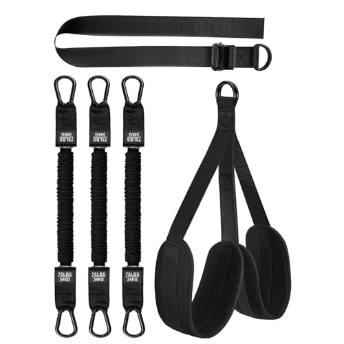 Bandas de levantamiento compatibles, bandas de entrenamiento de gimnasio | 210 libras para ejercicios,Cinturón de levantamiento de fitness, herramientas de entrenamiento de fuerza para estiramiento